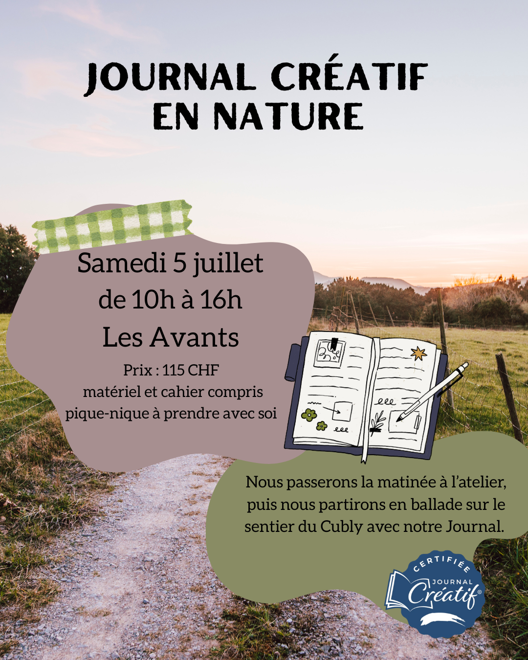 Journal Créatif en Nature