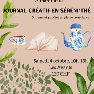 Journal Créatif et dégustation de thés