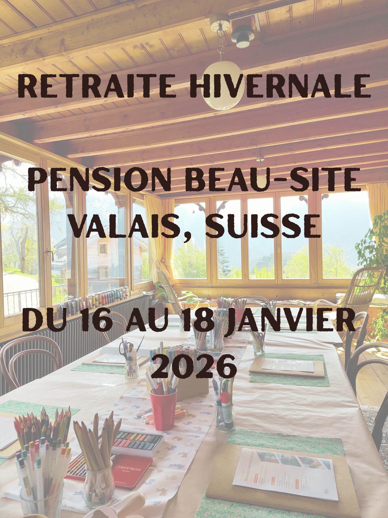 Retraite hivernale Journal Créatif