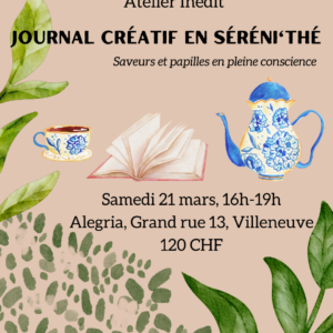Journal Créatif en Séréni'Thé
