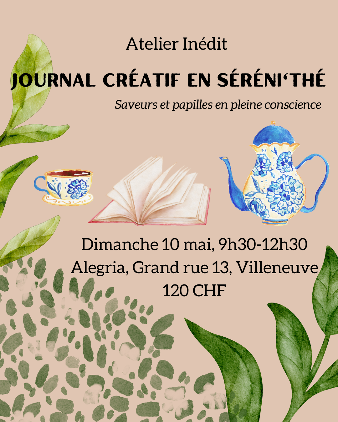 Retraite Journal Créatif Domaine du Taillé